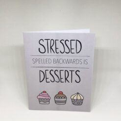 Grusskarte Dessert