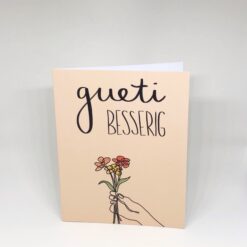Grusskarte Gueti Besserig