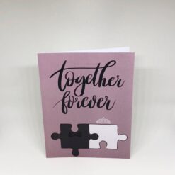 Hochzeitskarte Puzzle