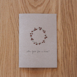 Hochzeitskarte Rosenkranz
