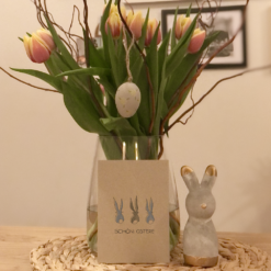 Osterkarte Hase